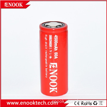 Enook 26650 5500mAh 65A 3.7V Rechargeable Battery